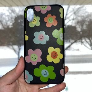 🔑3 for $10! Flower Happy IPhone XR Case